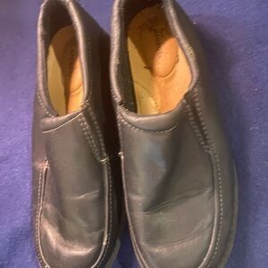 George Kids' Classic Black Slip-On Dress Shoes